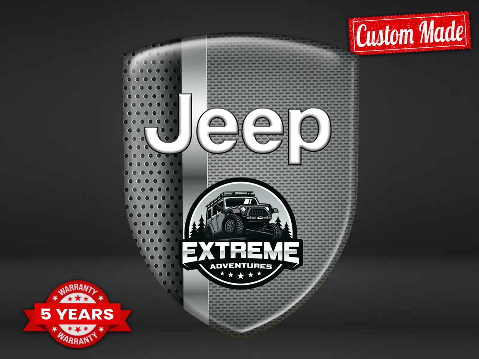 Jeep Logo Auto Fashion Max Durevole Pro Edizione